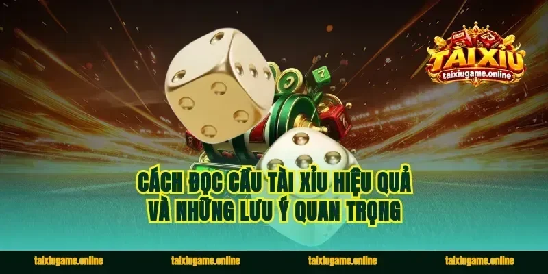 Cách đọc cầu tài xỉu hiệu quả và những lưu ý quan trọng