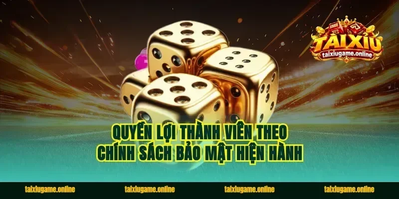 Quyền Lợi Thành Viên Theo Chính Sách Bảo Mật Hiện Hành