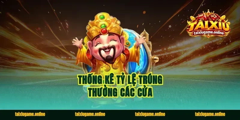 Thống kê tỷ lệ trúng thưởng các cửa
