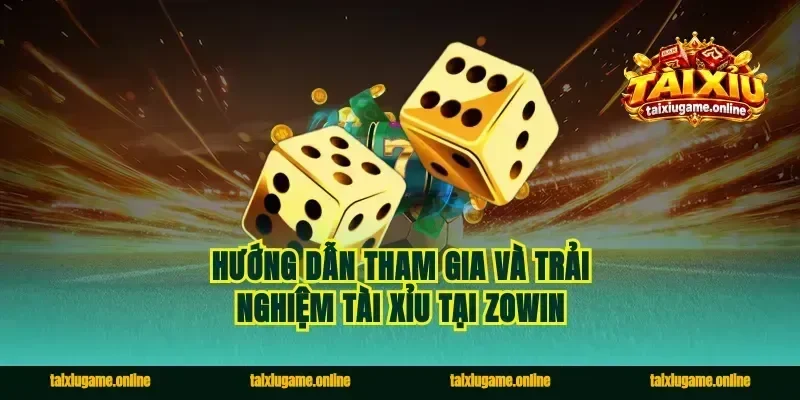 Hướng Dẫn Tham Gia Và Trải Nghiệm Tài Xỉu Tại Zowin
